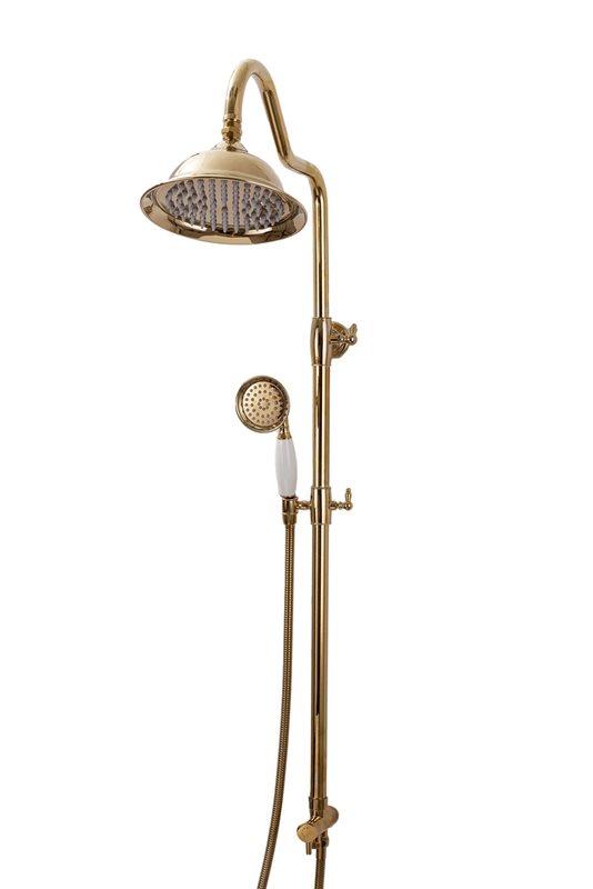 מוט פינוק ענתיק זהב מבריק