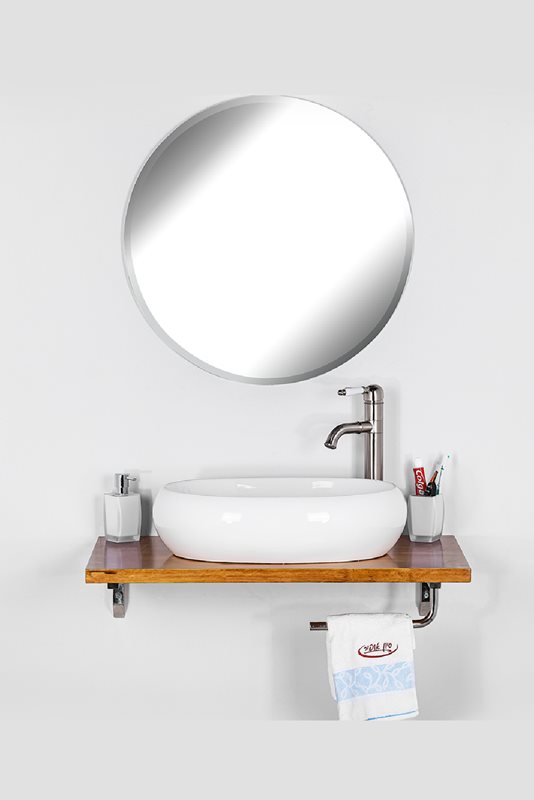 סט טופז משטח עץ מלא 100/47 ס";מ