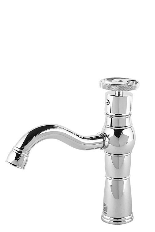 ברז כפרי לכיור שקוע ניקל