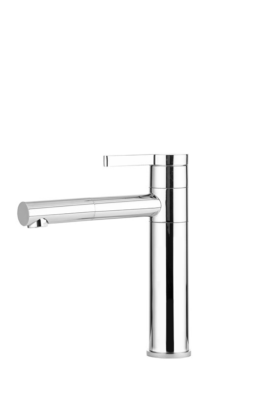 ברז נמוך לכיור שקוע ניקל