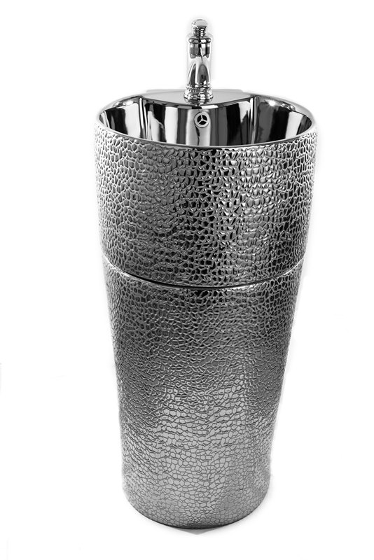 כיור רחצה עומד ניקל