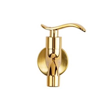 ברז מים קרים תלוי זהב