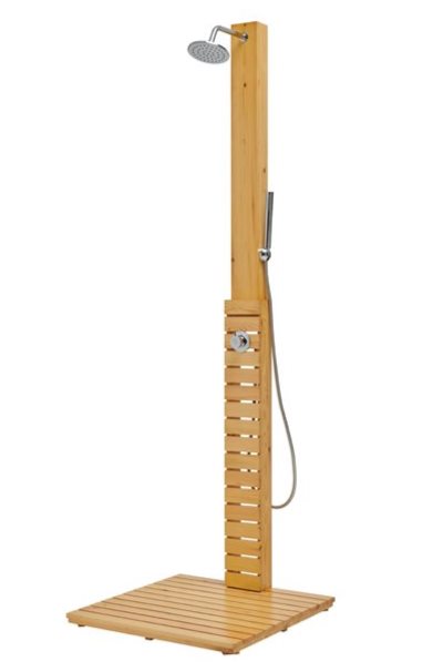 מערכת רחצה לגינה עץ דגם 5003