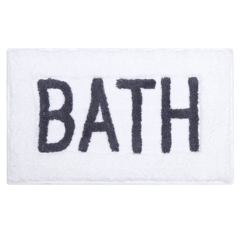 שטיח אמבטיה BATH לבן
