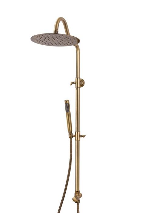 מוט פינוק מודרני ברונזה צהובה