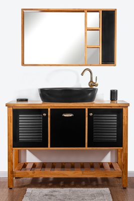 ארון אמבטיה עומד דגם סיינה 120/47 ס"מ