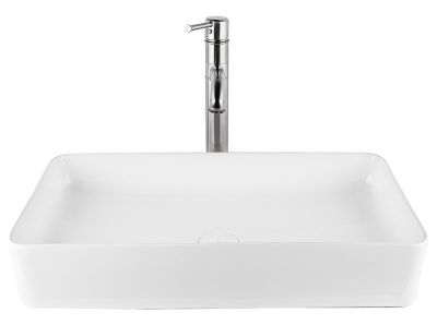 כיור מונח לבן מבריק 60/35/11 ס"מ